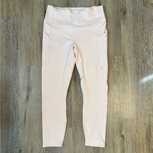 Fabletics Light Pink High-Waisted Leggings